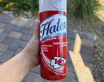 Bicchiere Kansas City Chiefs - Haters Be Gone - Acciaio inossidabile da 20 once
