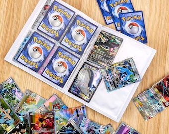 Collectible Card Albums Pokemon Card Folder,Pokemon Cards Holder Album,Pokemon Cards Holder Binder Cards Album Book,Protection for Pokemon Trading Cards,GX EX Cards Album Collectible Card Albums Pokemon Card Folder,Pokemon Cards Holder Album,Pokemon Cards Holder Binder Cards Album Book,Protection for Pokemon Trading Cards,GX EX Cards Album