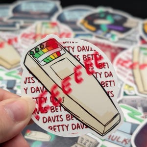 Phasmophobia ghost hunting vinyl stickers gaming game EEEEEEEMF