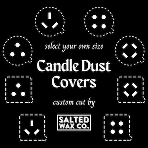Custom Cut Candle Dust Covers - Multi-Wick