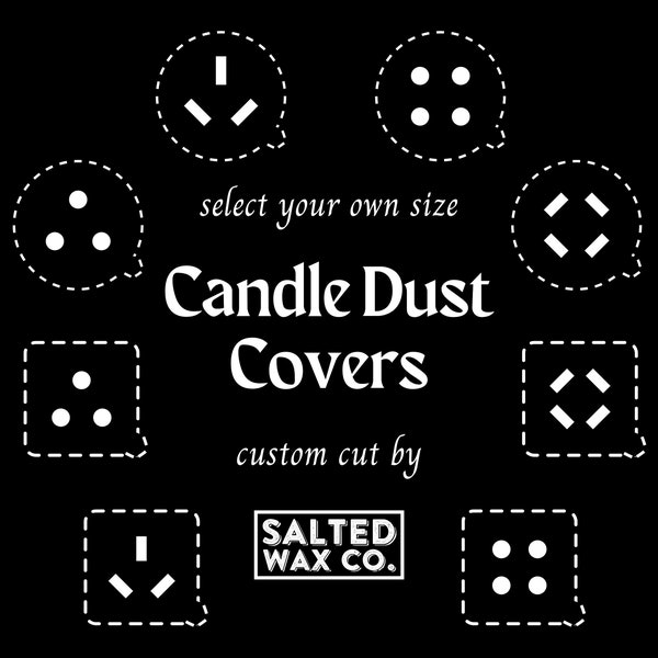 Custom Cut Candle Dust Covers - Multi-Wick