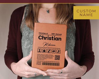 Diario di preghiera personalizzato per la mamma, regalo cristiano per la mamma, regalo per la festa della mamma a tema religioso, diario devozionale per donne, quaderno cristiano