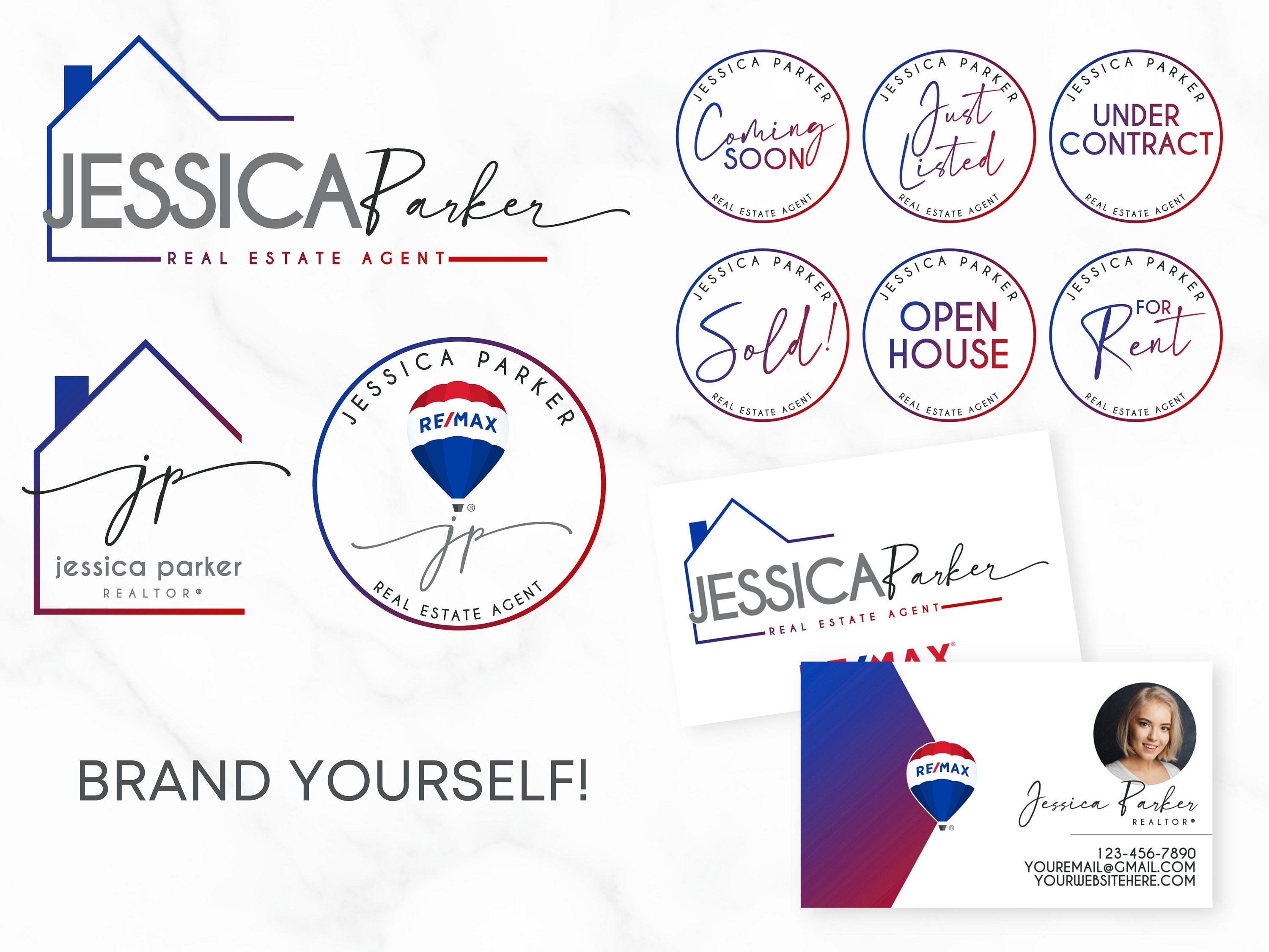 RE/MAX Real Estate Logo Branding for Realtors® Etsy
