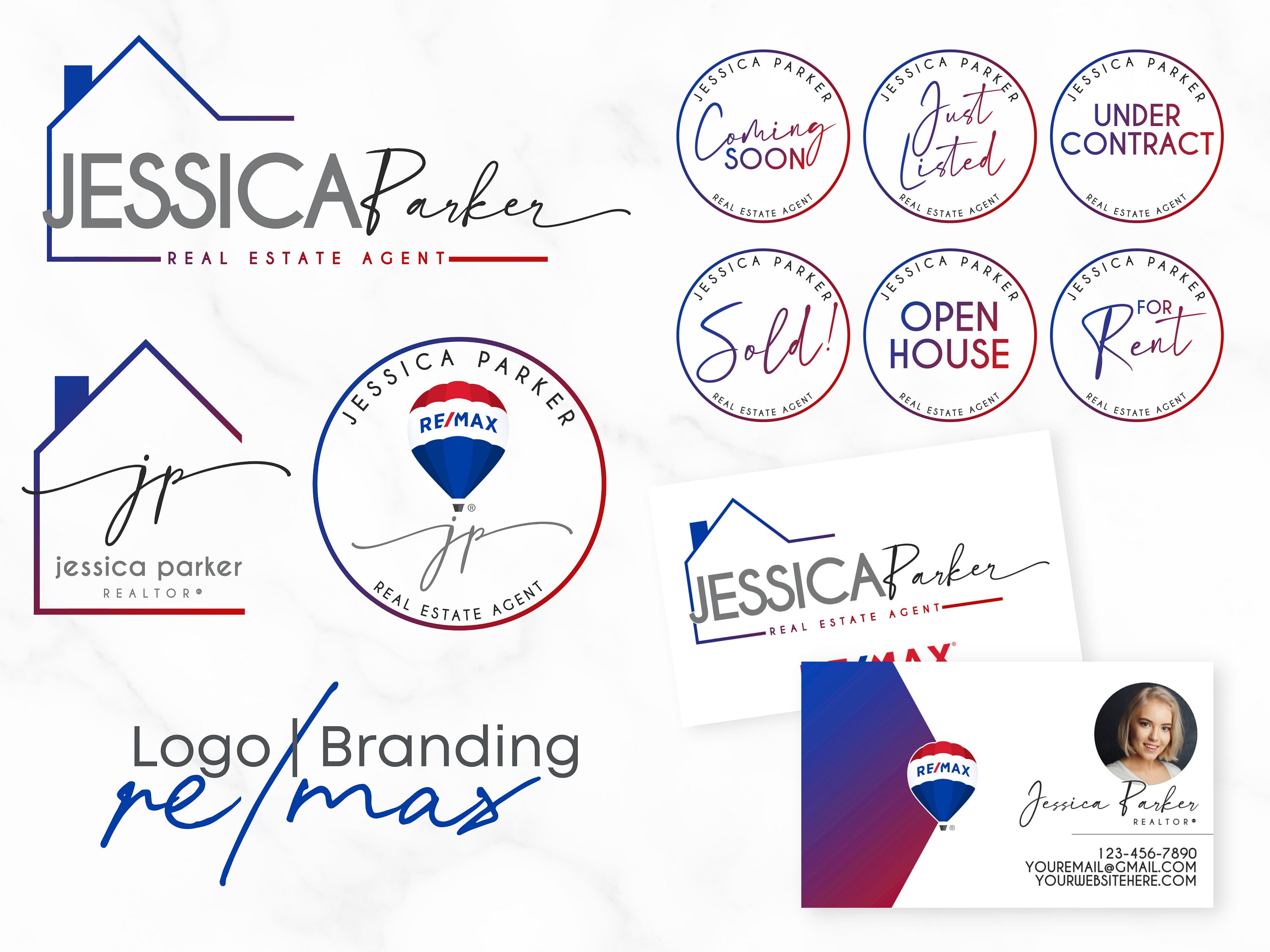 RE/MAX Real Estate Logo Branding for Realtors® Etsy