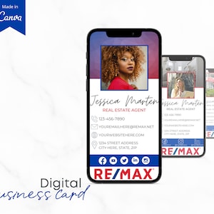 Digital Business Card - RE/MAX® Colors