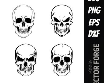 Arquivos de arte digital vetorial SVG de caveiras