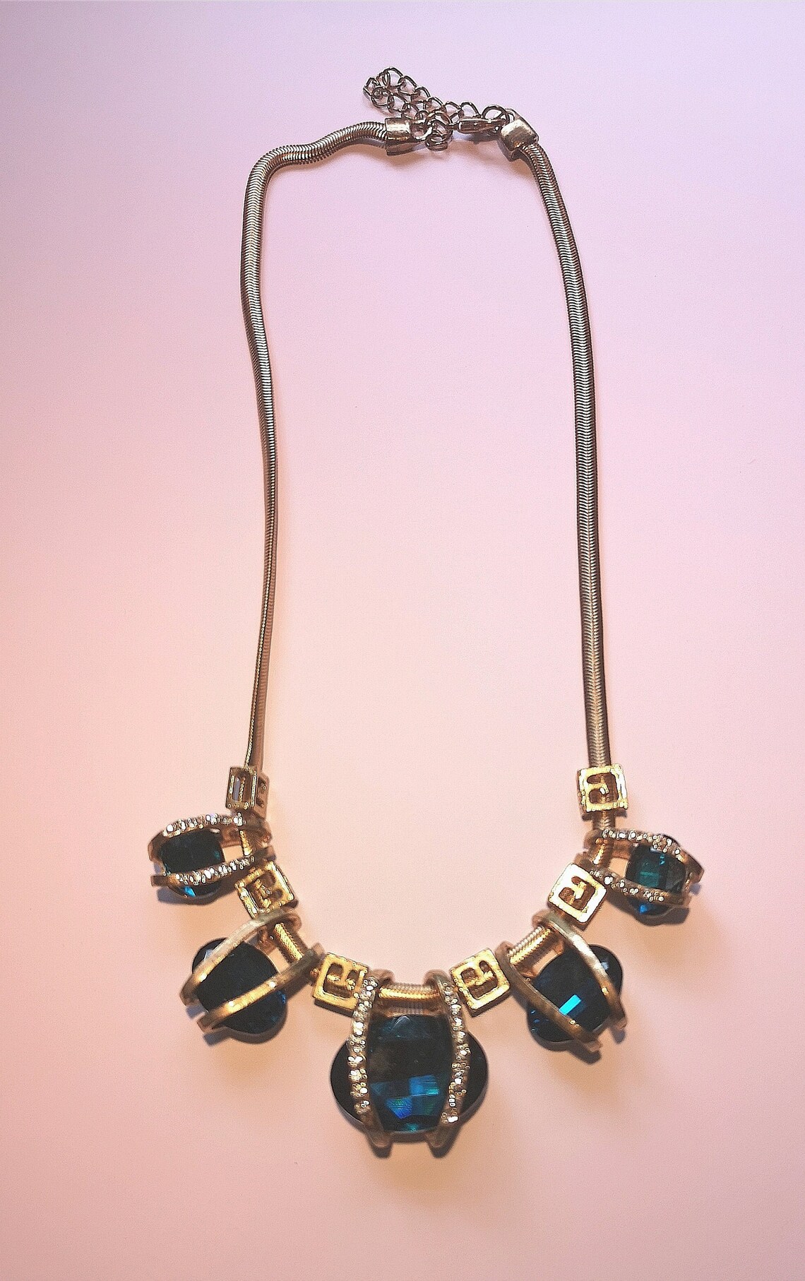 Vintage Australian Crystal Necklace Etsy