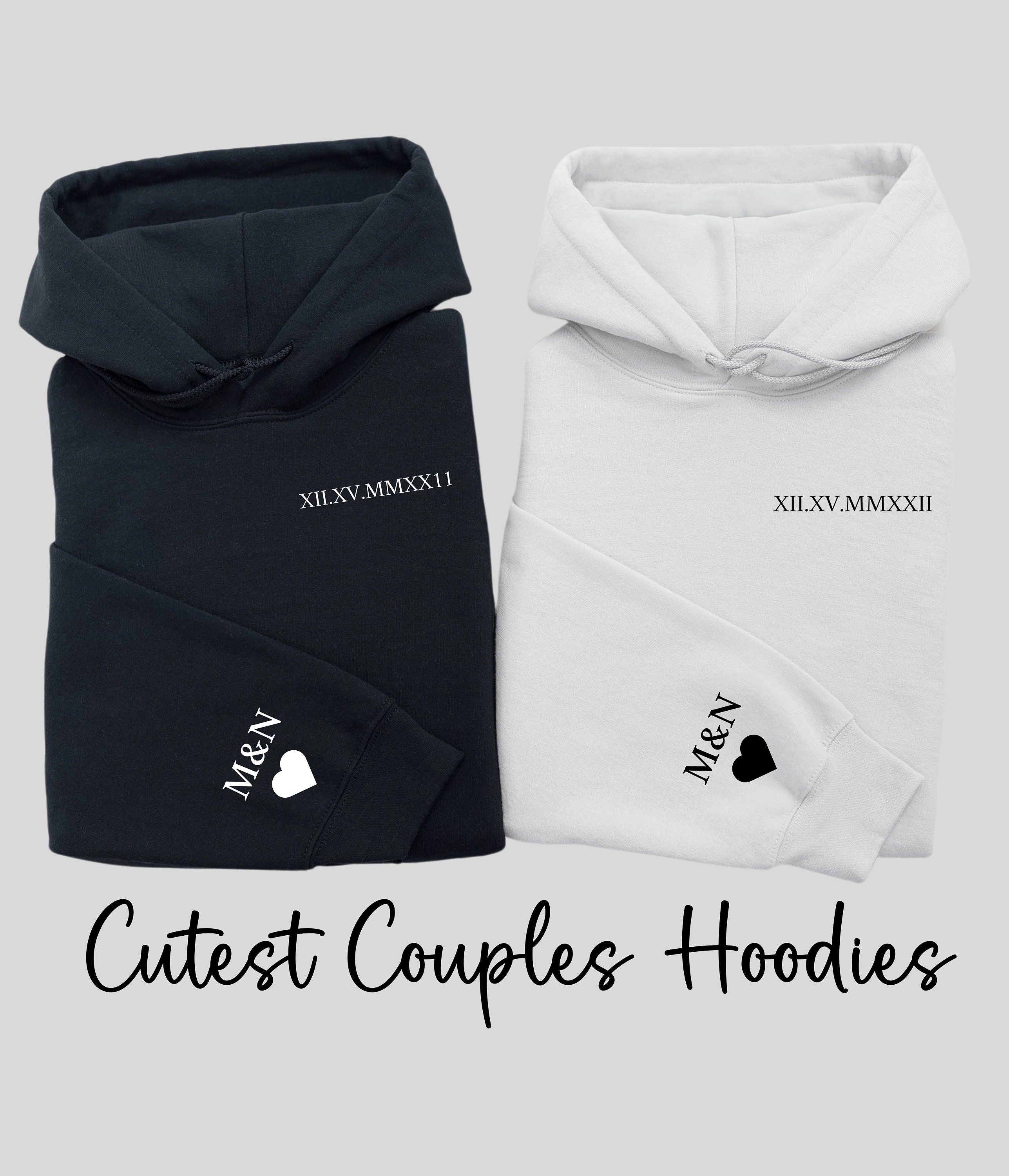 Cute Couple Hoodies Etsy Canada