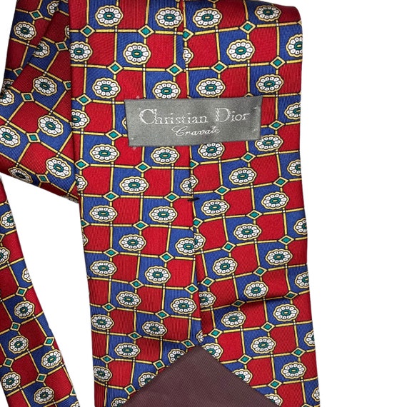 Vintage Christian Dior Cravate Silk Tie - image 3