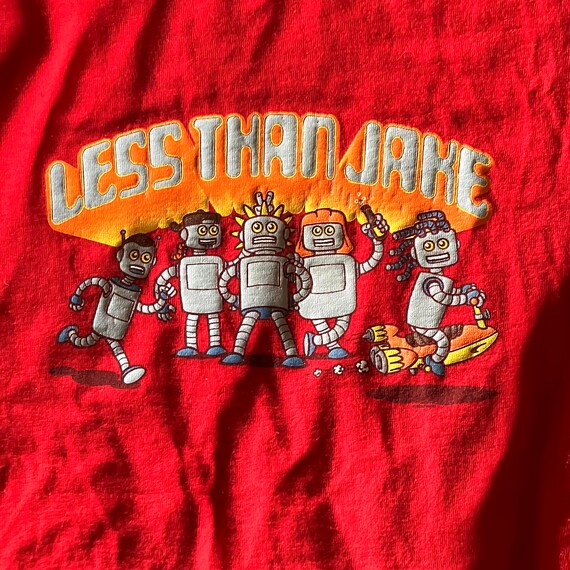 Vintage Less Than Jake Band Tee Small - image 3