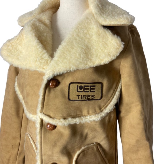 Vintage 1970s Swingster Shearling Rancher Jacket … - image 2