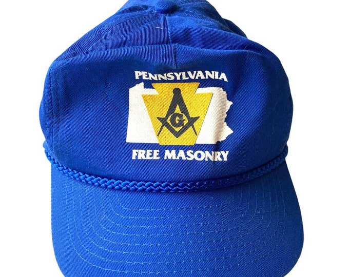 Vintage Pennsylvania Freemason SnapBack Dad Hat