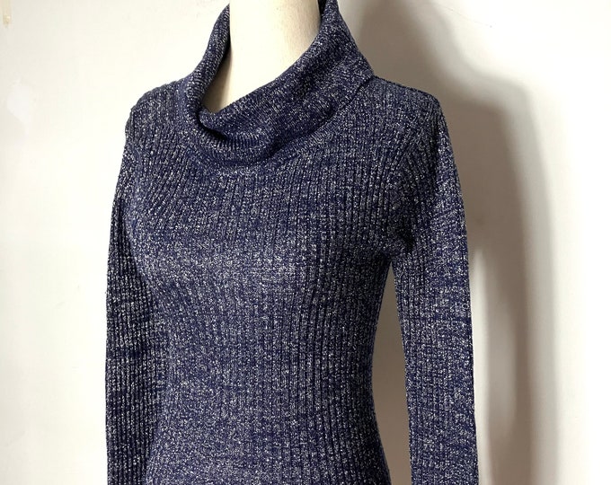 Vintage Loubella Extendables Lurex Sweater Small