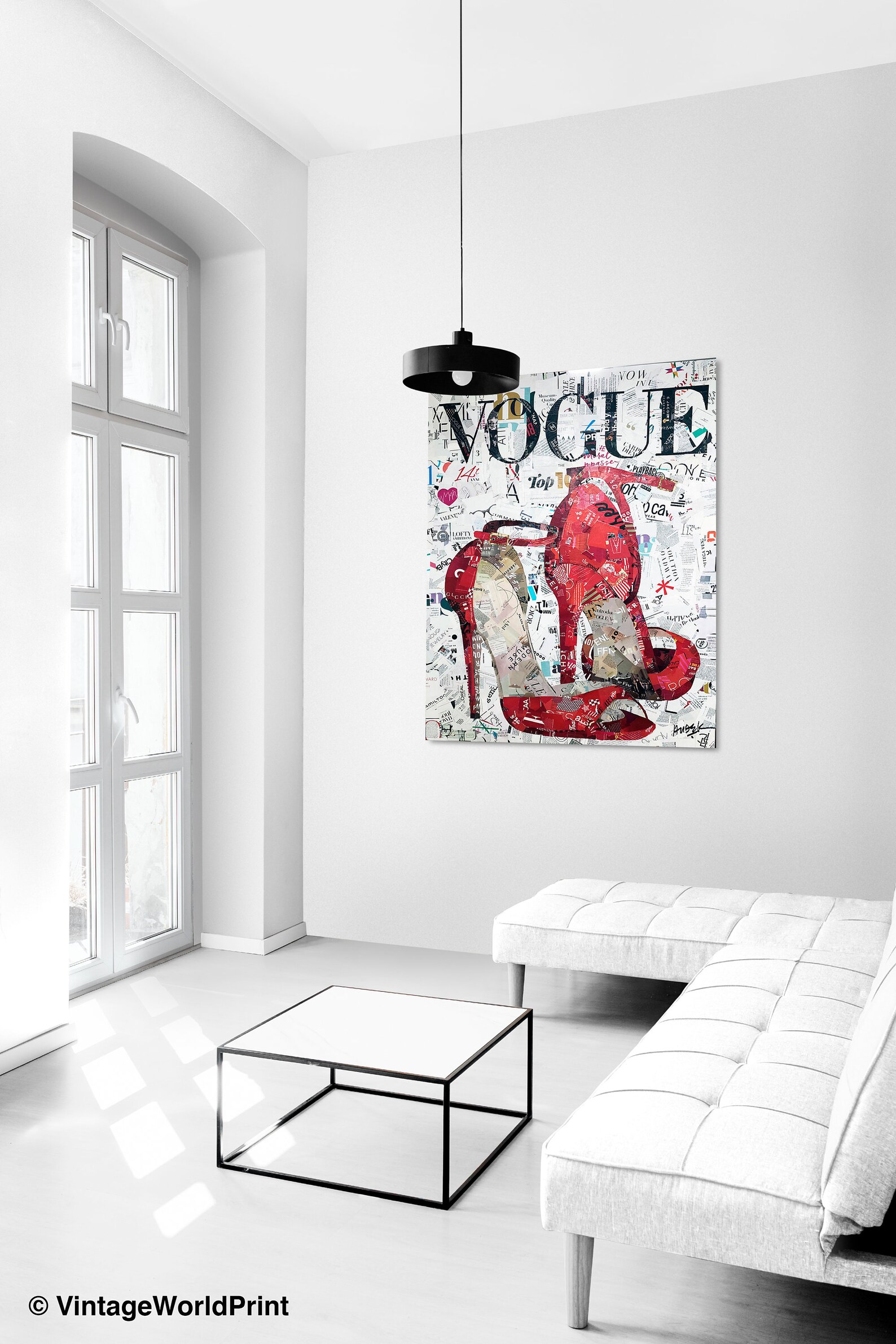 Vintage Vogue Magazine Cover Vogue Poster Art Deco Home Etsy