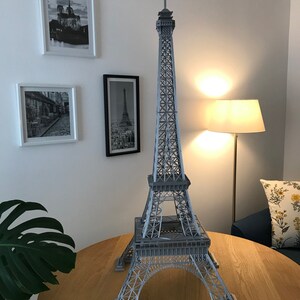 Eiffel Tower Statue Customizable Large Size Luxurious Item image 6