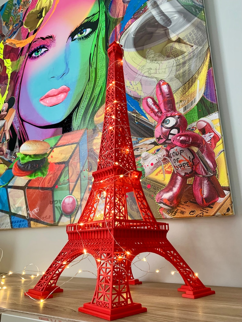Eiffel Tower Statue Customizable Large Size Luxurious Item image 4