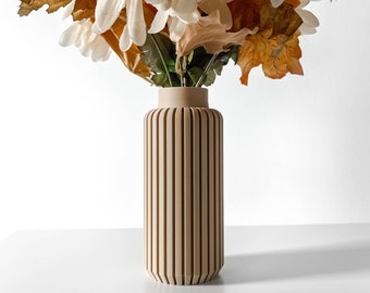 Vase en Bois Naturel Imprimé en 3D - Édition Limitée LUMIÈRE DU BOIS