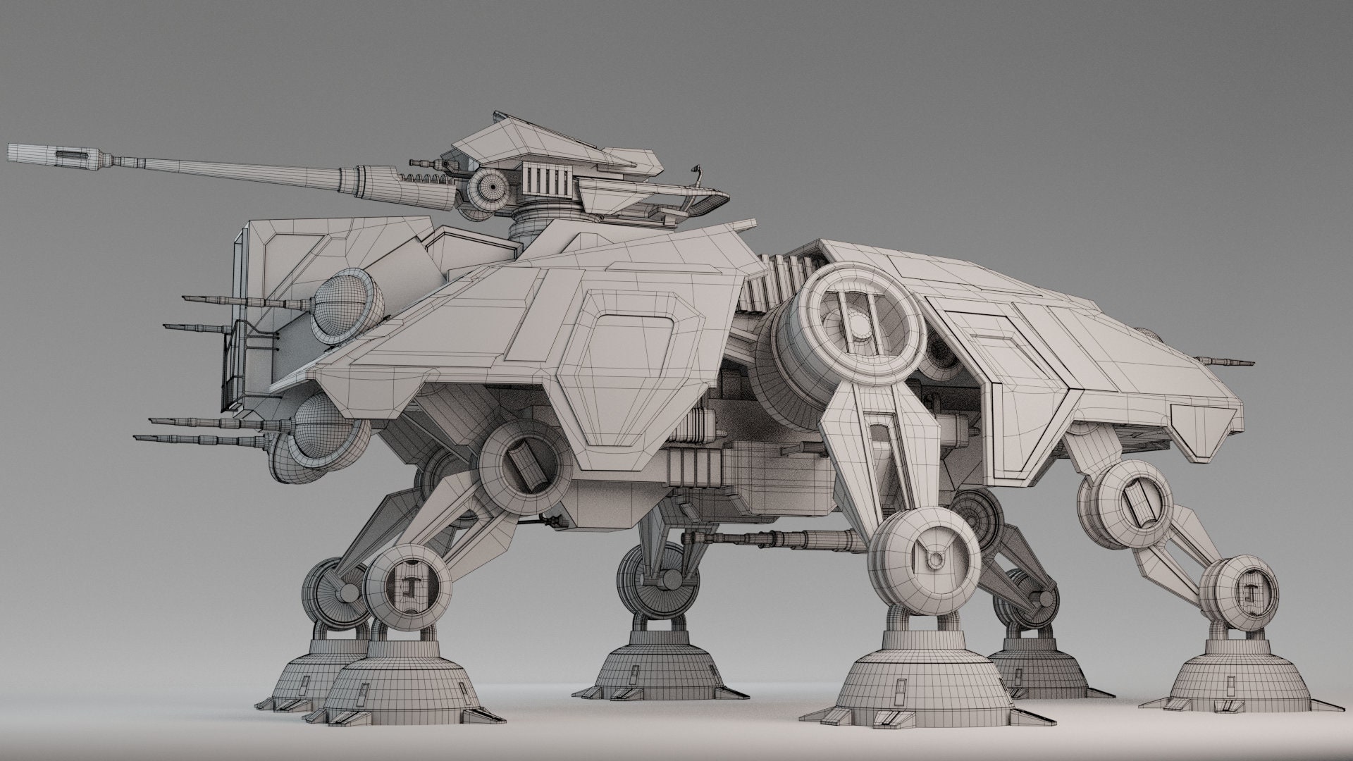 3D Model ATTE Inspired by Star Wars Universe Etsy Australia