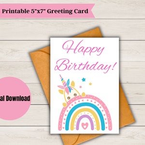 Printable Birthday Card