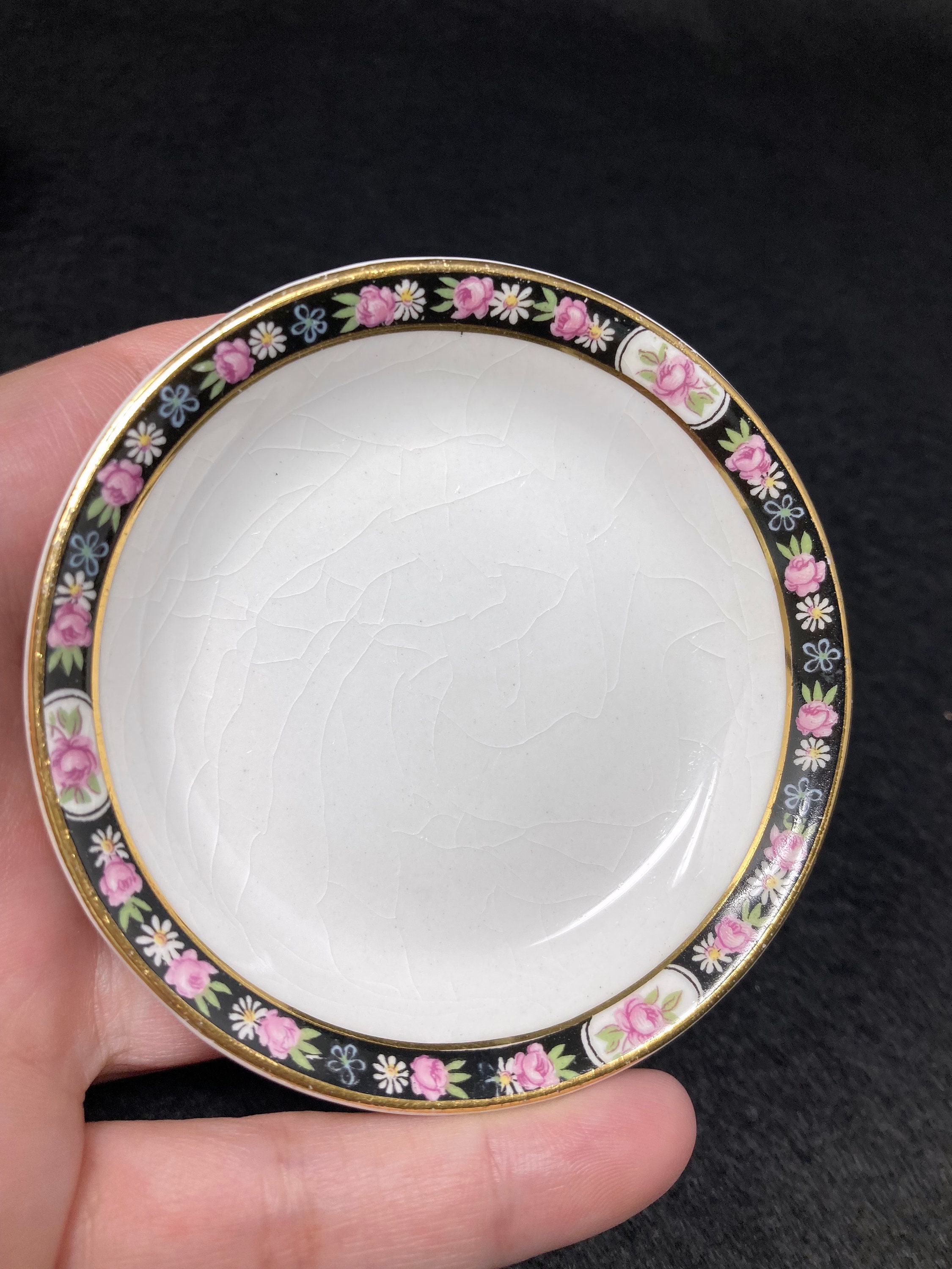 Set of 5 Vintage Butter Pats Butter Plate Tiny Plate Etsy UK