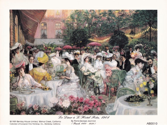 Set/2 Vintage Fine Art Prints by Artist Pierre-georges Jeanniot - Etsy