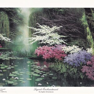Set/2 Vintage Fine Art Prints by Artist Egidio Antonaccio