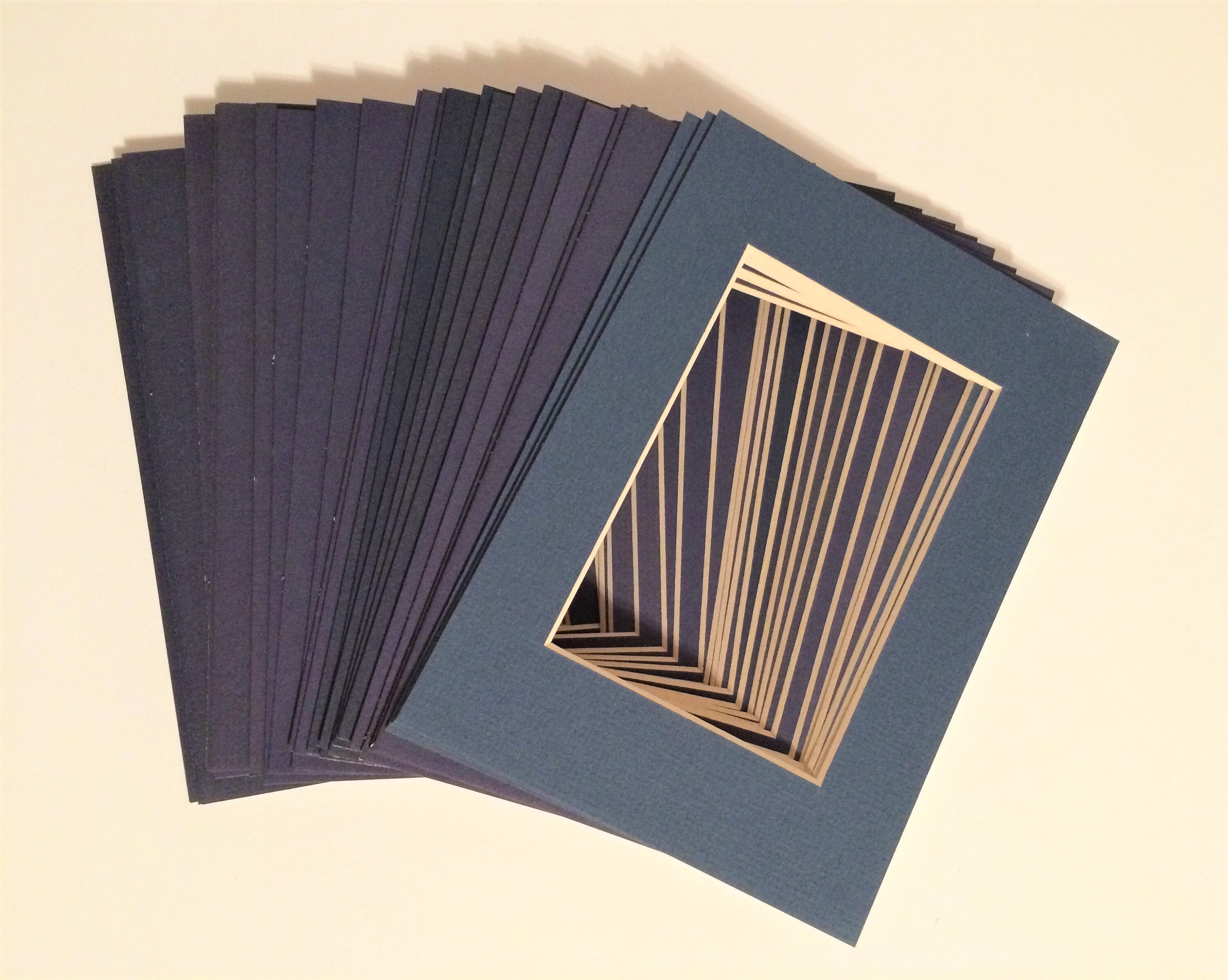 Lot/25 5x7 Photo Mats Asst Colors Dark Greens Etsy