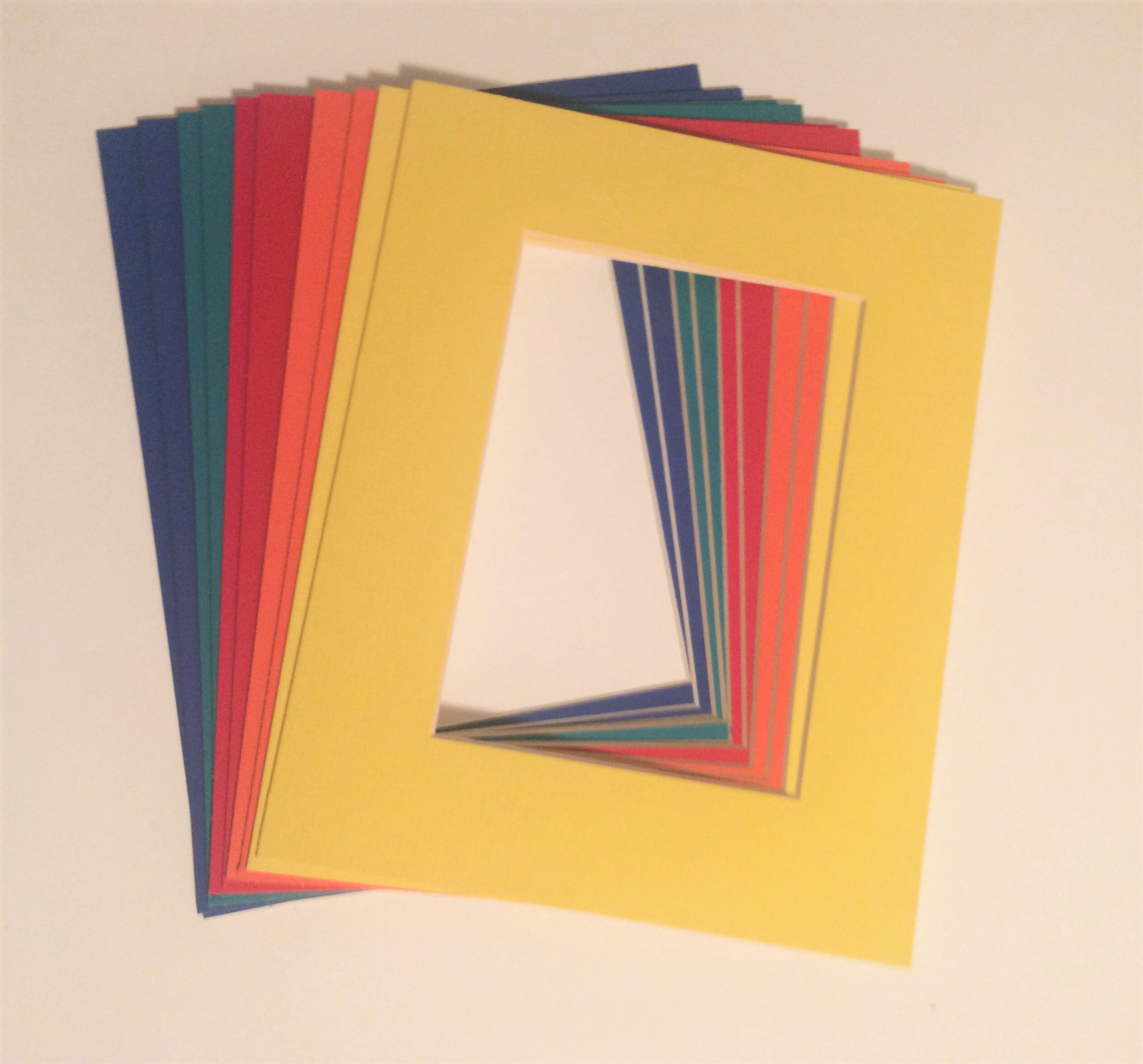 Lot/10 8x10 Photo Mats Asst Bright Colors | Etsy