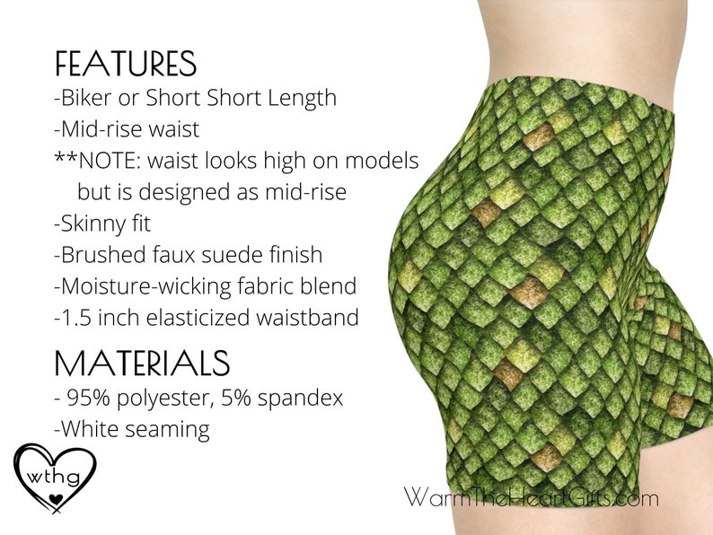 Dragon Scales Short Shorts Fancy Fantasy Rave Biker Festival Etsy