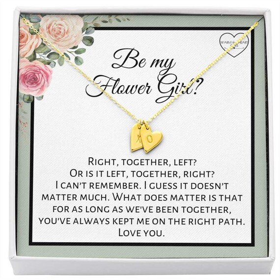 Flower Girl Proposal Will You Be My Flower Girl Gift From Etsy
