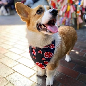 Anime Pet Bandana Handmade-Senpai Drips Twice