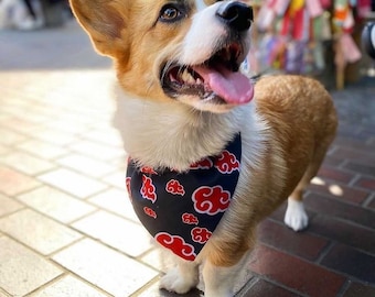 Anime Pet Bandana Handmade-Senpai Drips Twice