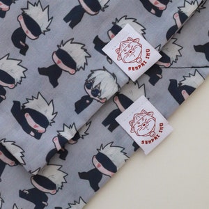 Anime Gojo JJK Pet Bandana- Dog, Cat