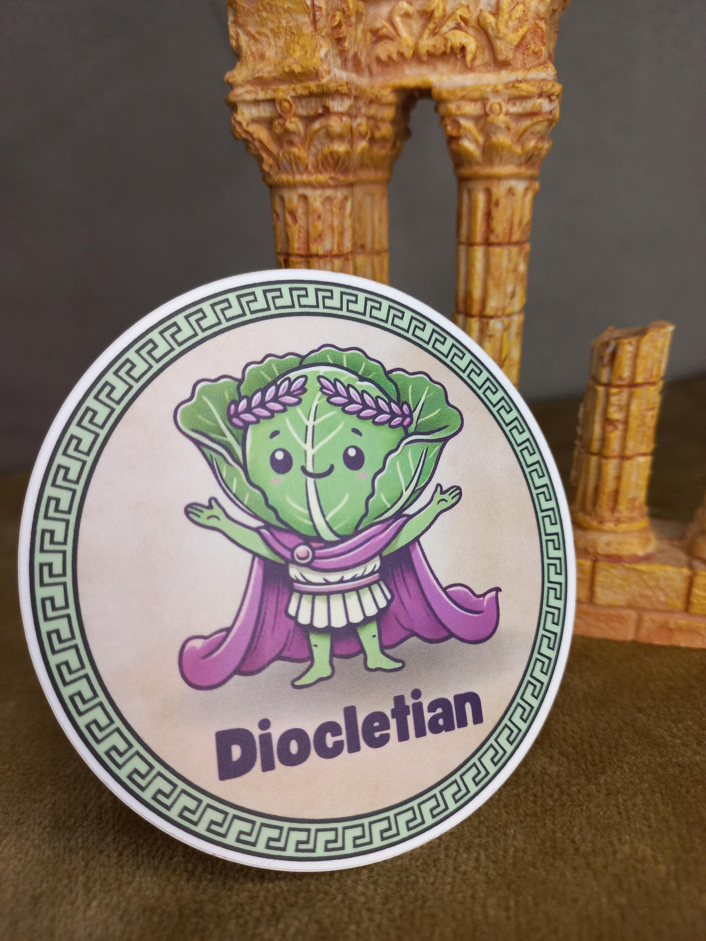 Caesar Sticker Imperator! | Cute Roman Emperor Stickers | Nero, Julius Caesar ...