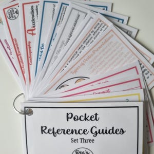 CARTÕES DE REFERÊNCIA DE BOLSO, Estudante de Obstetrícia, Recursos de Aprendizagem de Gravidez e Maternidade, Cartazes Educacionais, Conjunto de 16 Guias de Bolso 3