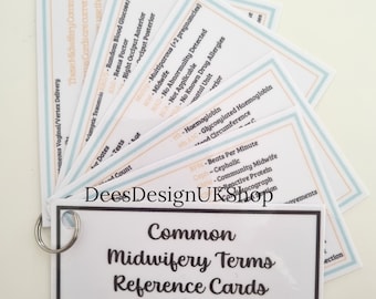 Student Midwife Abbreviations: Pocket Reference Cards