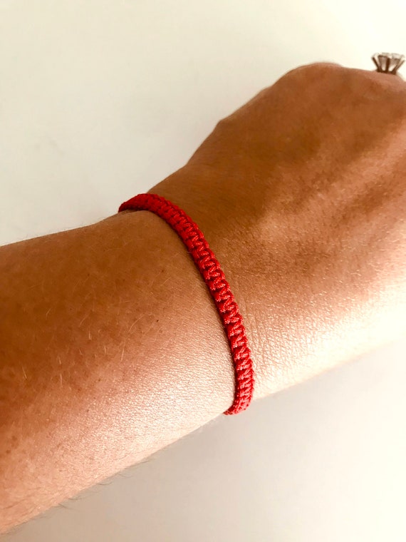 Pulseras hilo rojo tejidas - Comprar en Lunas Joyería