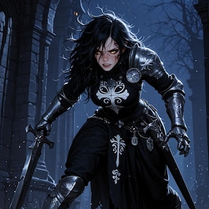 Custom Fantasy Character Portrait | RPG Commission, OC Art, Digital Illustration