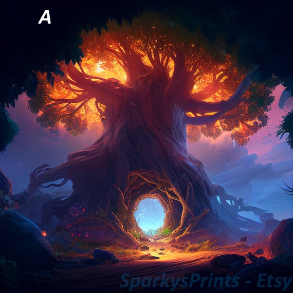 Fantasy Tree Art