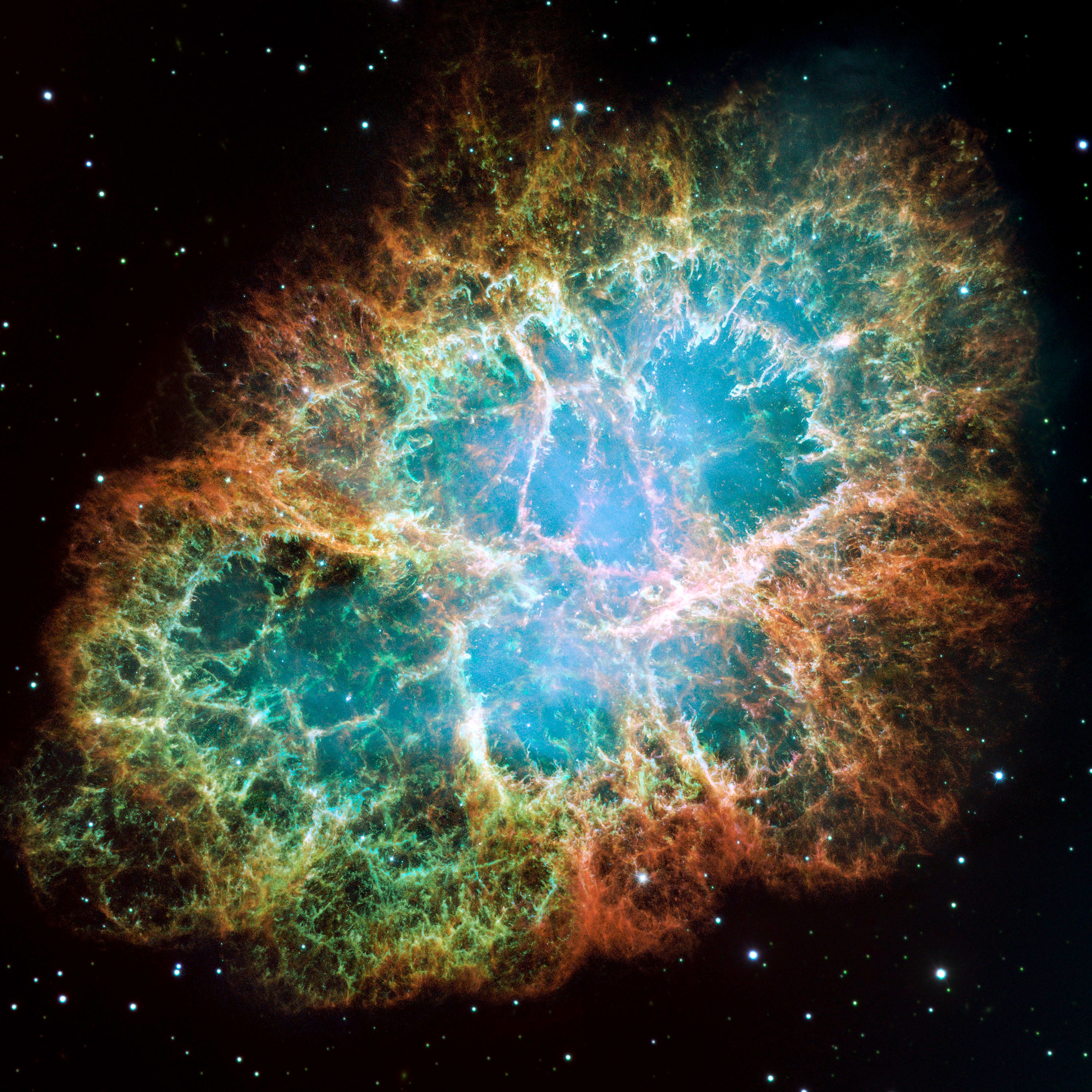 The Crab Nebula Photo Print Taken by Nasa's Hubble Space Telescope