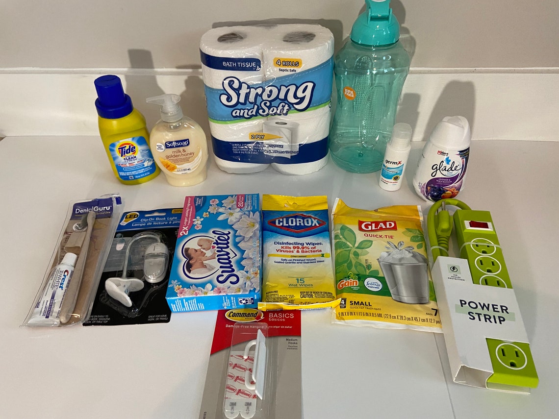 College Dorm Kits Dorm Room Essentials College Dorm Gift Etsy