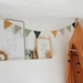 Safari Theme Bunting Jungle Dinosaur bunting Nursery Bunting Nursery Green Bunting Forest Woodland Bunting Autumn Bunting Kids Bedroom Decor 