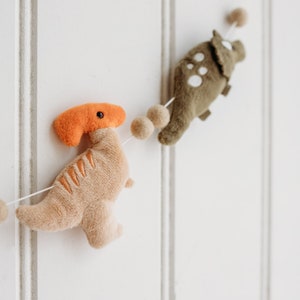 Dinosaur Garland Stocking Filler Dinosaur Theme Dinosaur Mad Gift Toddler Gift Idea Christmas Gift Christmas Gift Toddler Mad dinosaur image 4