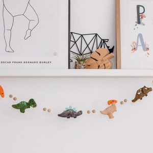 Dinosaur Garland Stocking Filler Dinosaur Theme Dinosaur Mad Gift Toddler Gift Idea Christmas Gift Christmas Gift Toddler Mad dinosaur image 10