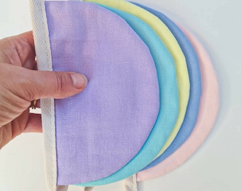 END OF LINE Scallop Bunting Pastel Bunting Scandi Style Bunting Nursery Bunting Bunting Purple Bunting first birthday party decor