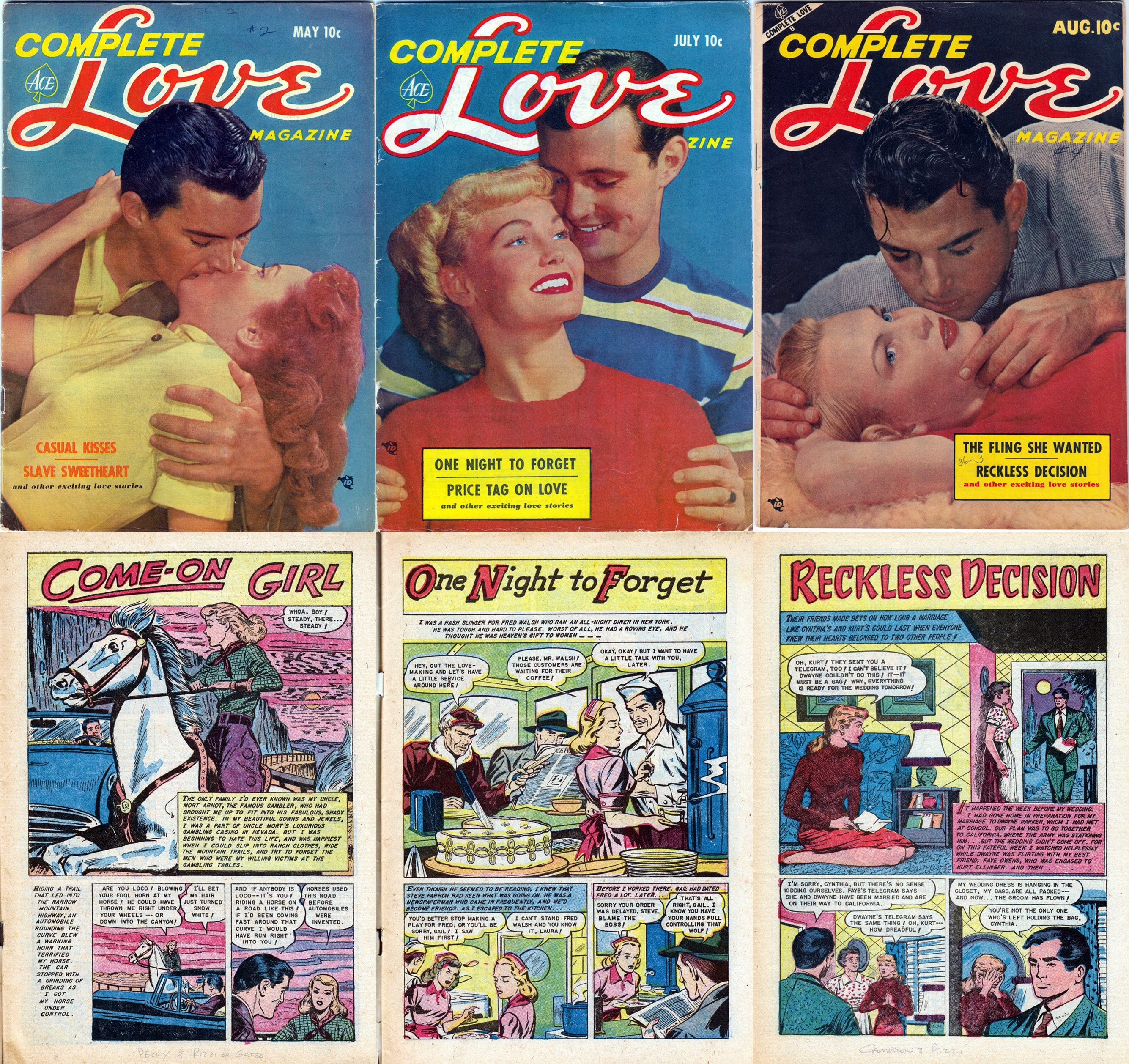 2670px x 2516px - 1950s adult magazine - Etsy MÃ©xico