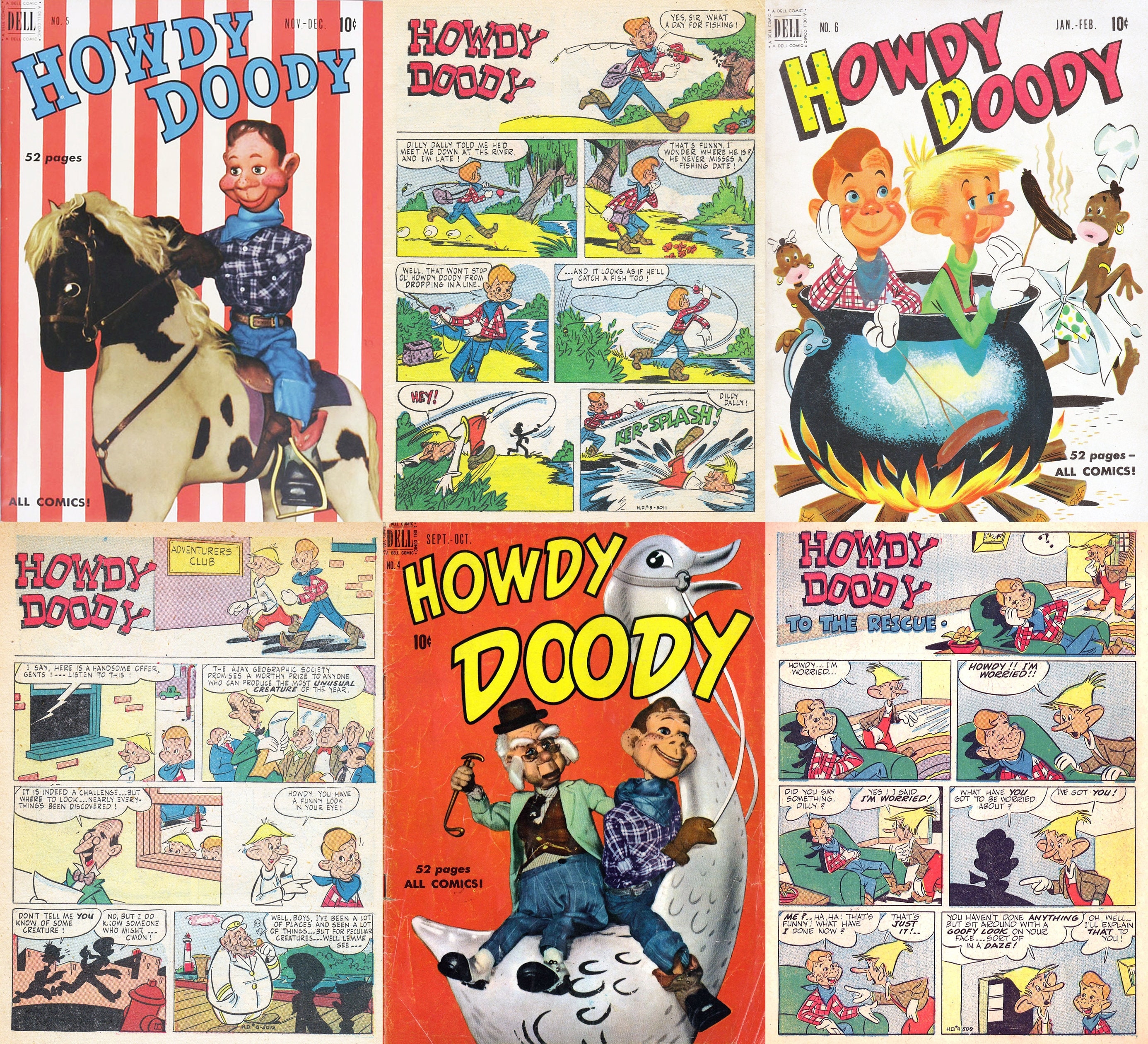 Vintage Howdy Doody Children's Comics Collection (12 Issues) (pdfs) - Etsy