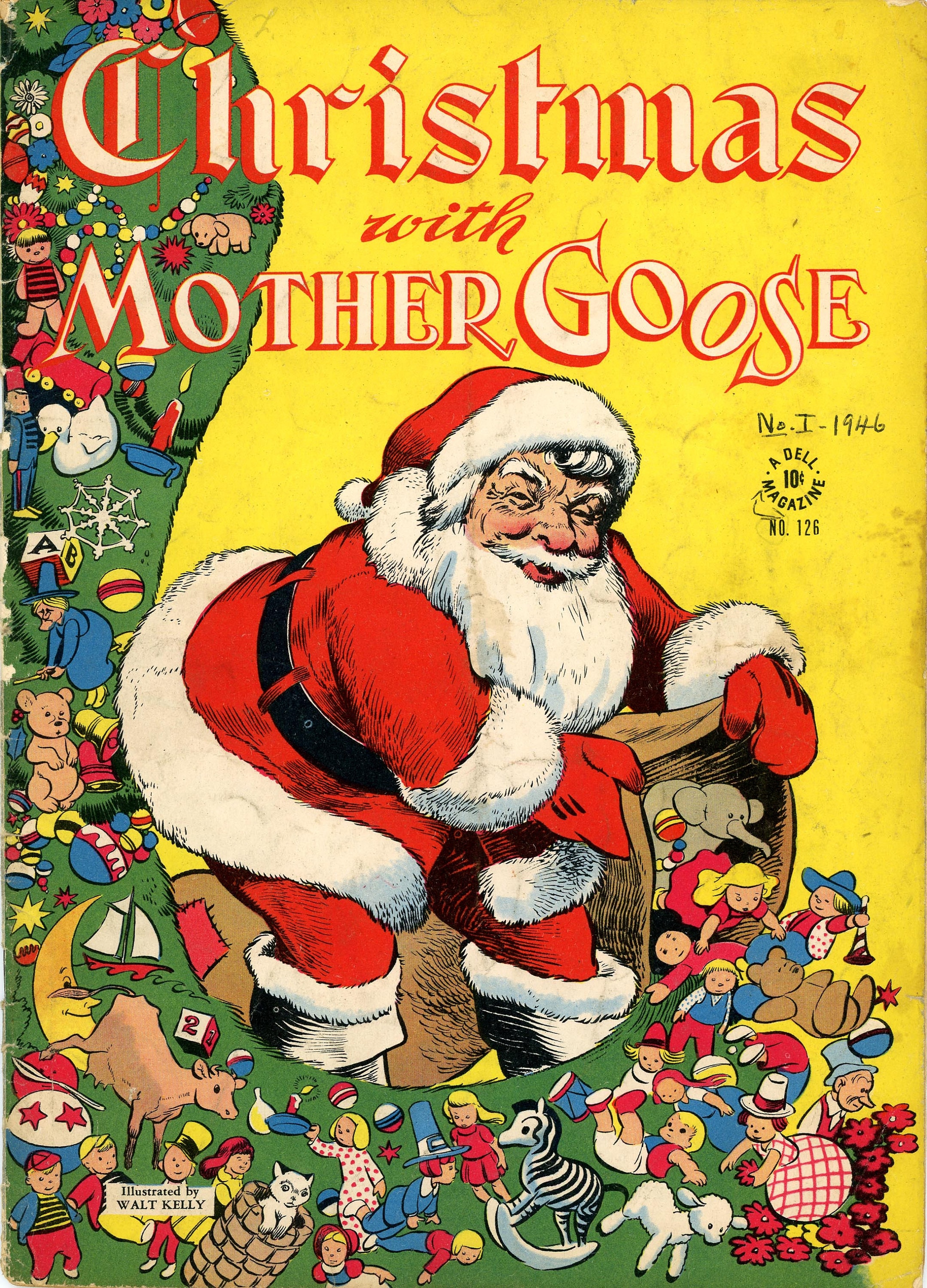 1950s Vintage Christmas Comics: Santa, Frosty, Mother Goose (34