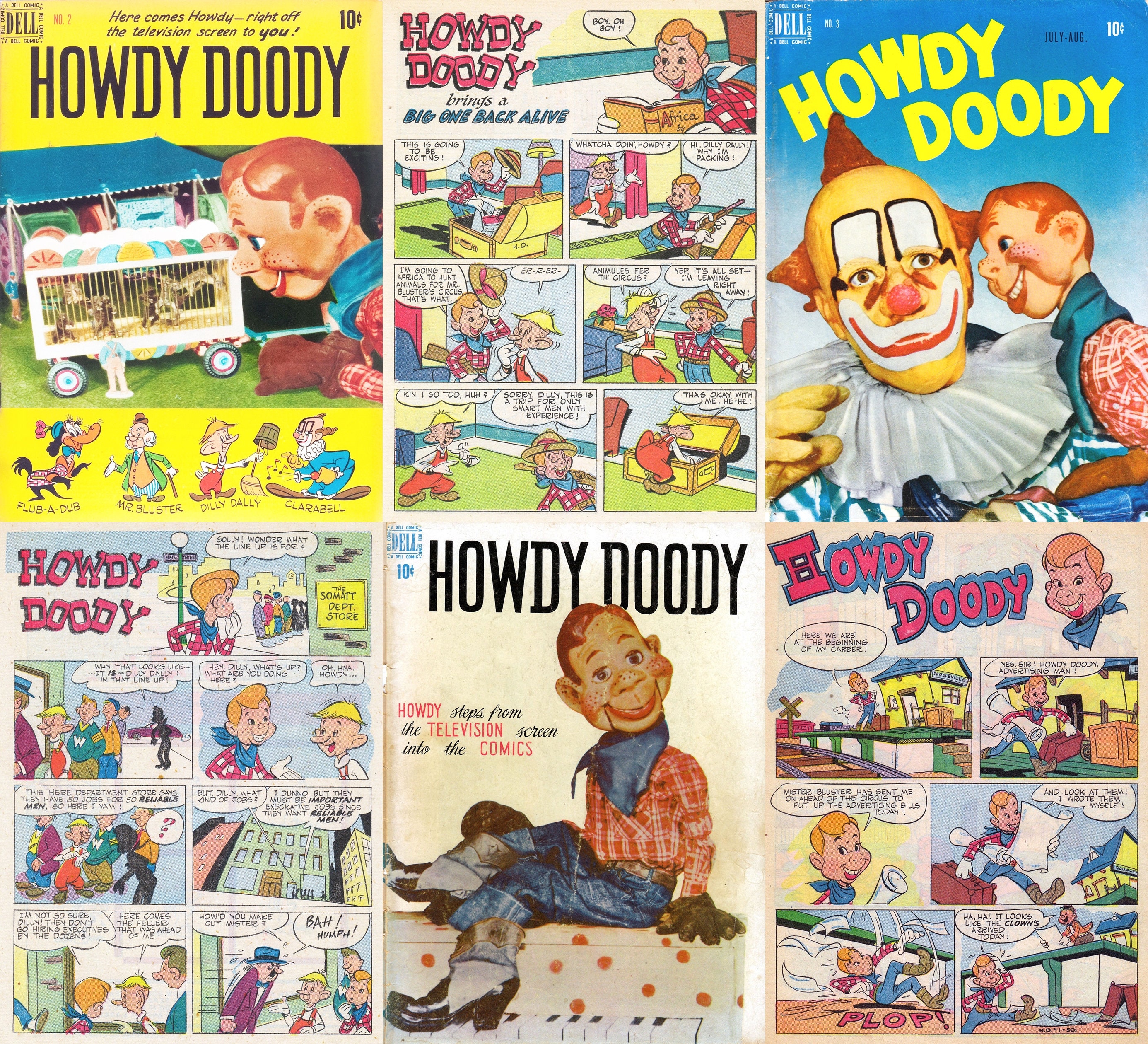 Vintage Howdy Doody Children's Comics Collection (12 Issues) (pdfs) - Etsy