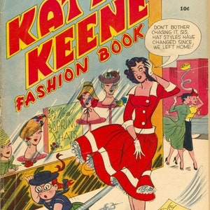 1950s leading ladies comics Katie Keene fashion books, All New stories, comics & Annuals. 59 Issues image 6